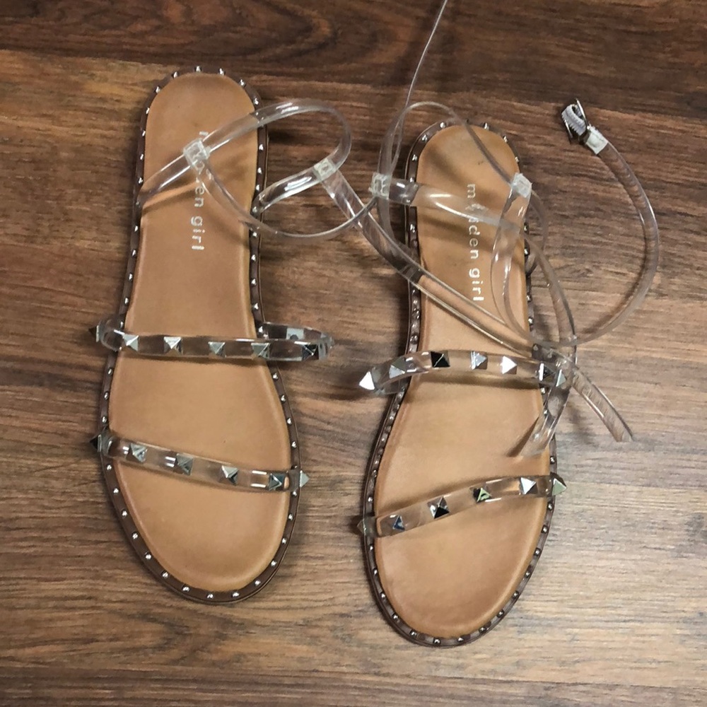 Steve Madden clear Sandals